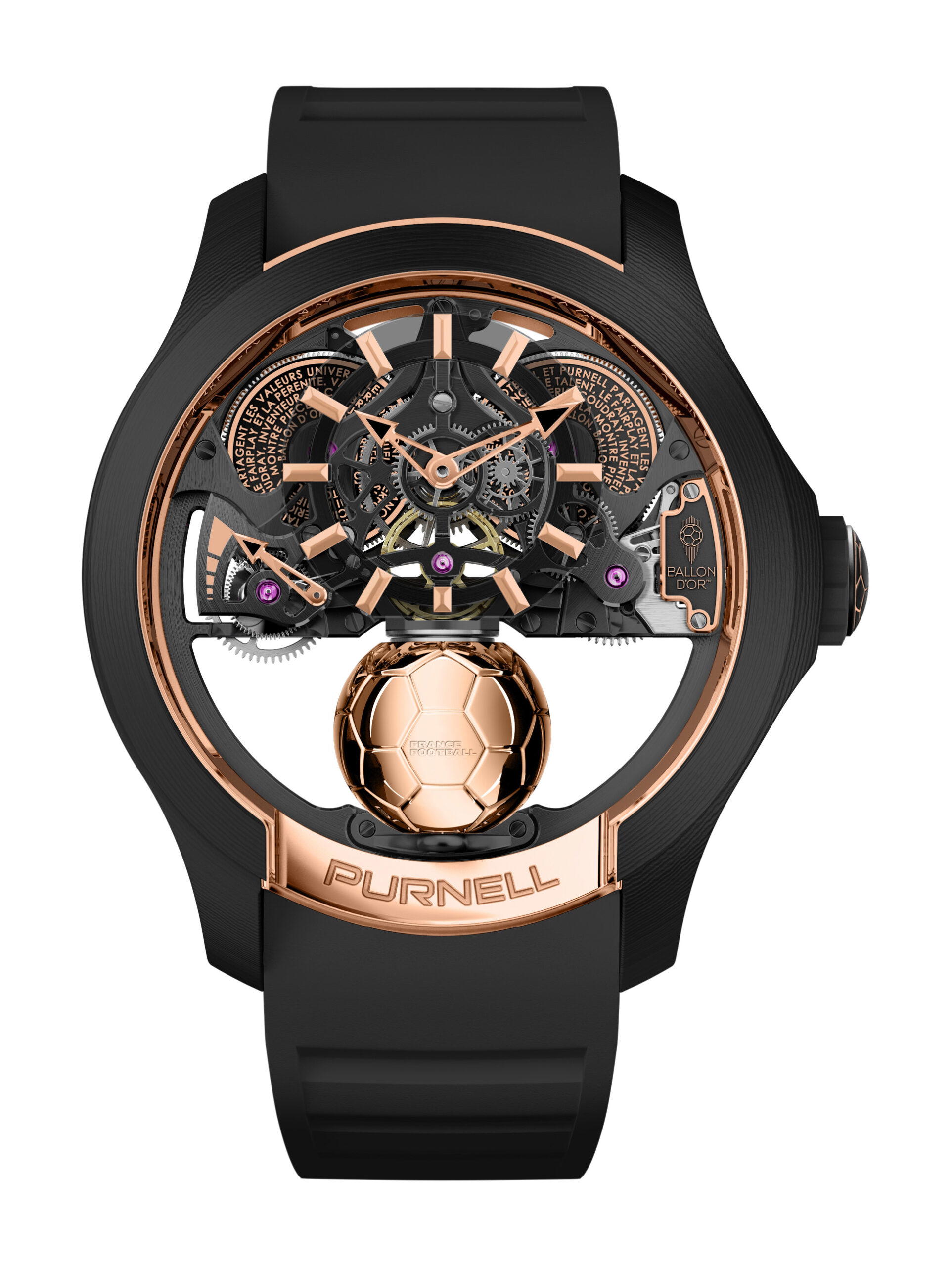 Purnell Escape Legend Carbon 18K Rose Gold