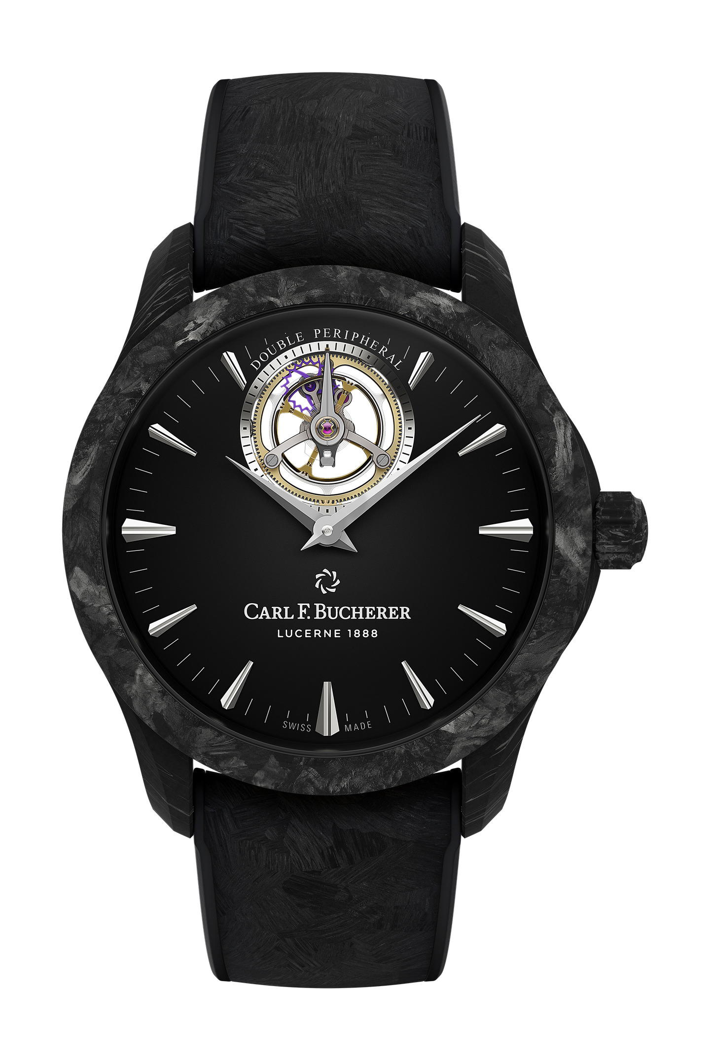 Carl F. Bucherer Manero Tourbillon Double Peripheral Black