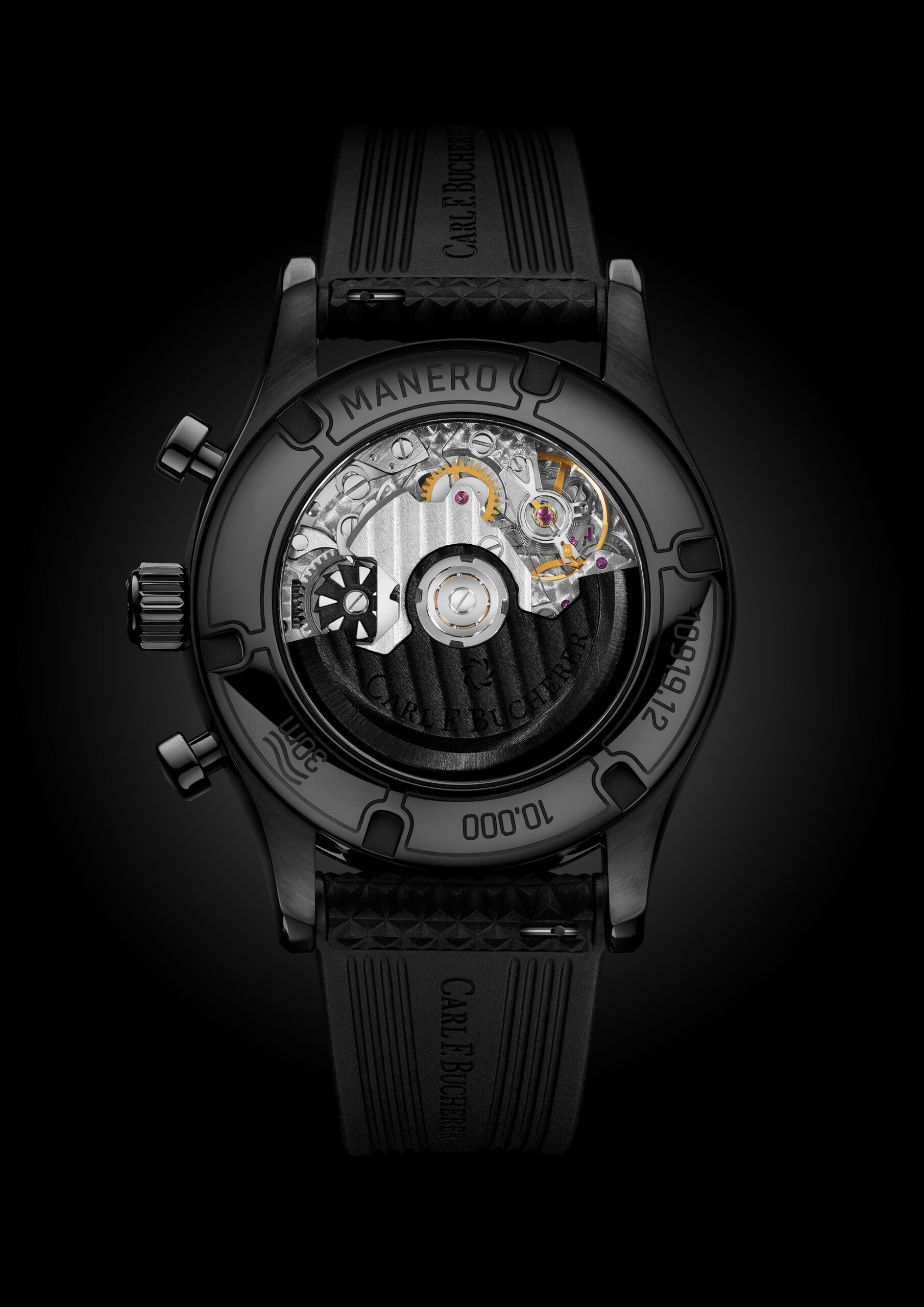 Carl F. Bucherer Manero Flyback Black