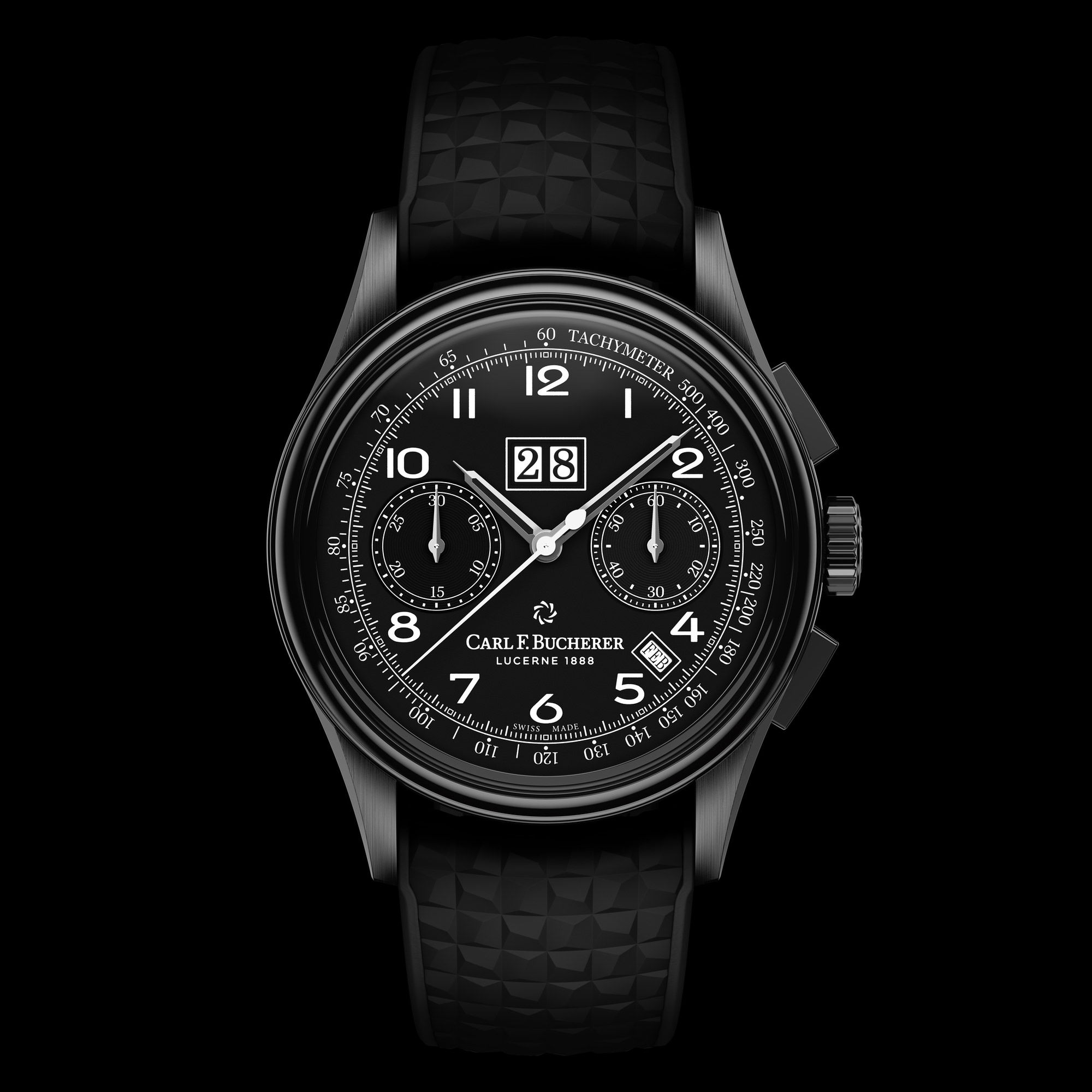 Carl F. Bucherer Heritage BiCompax Annual Black