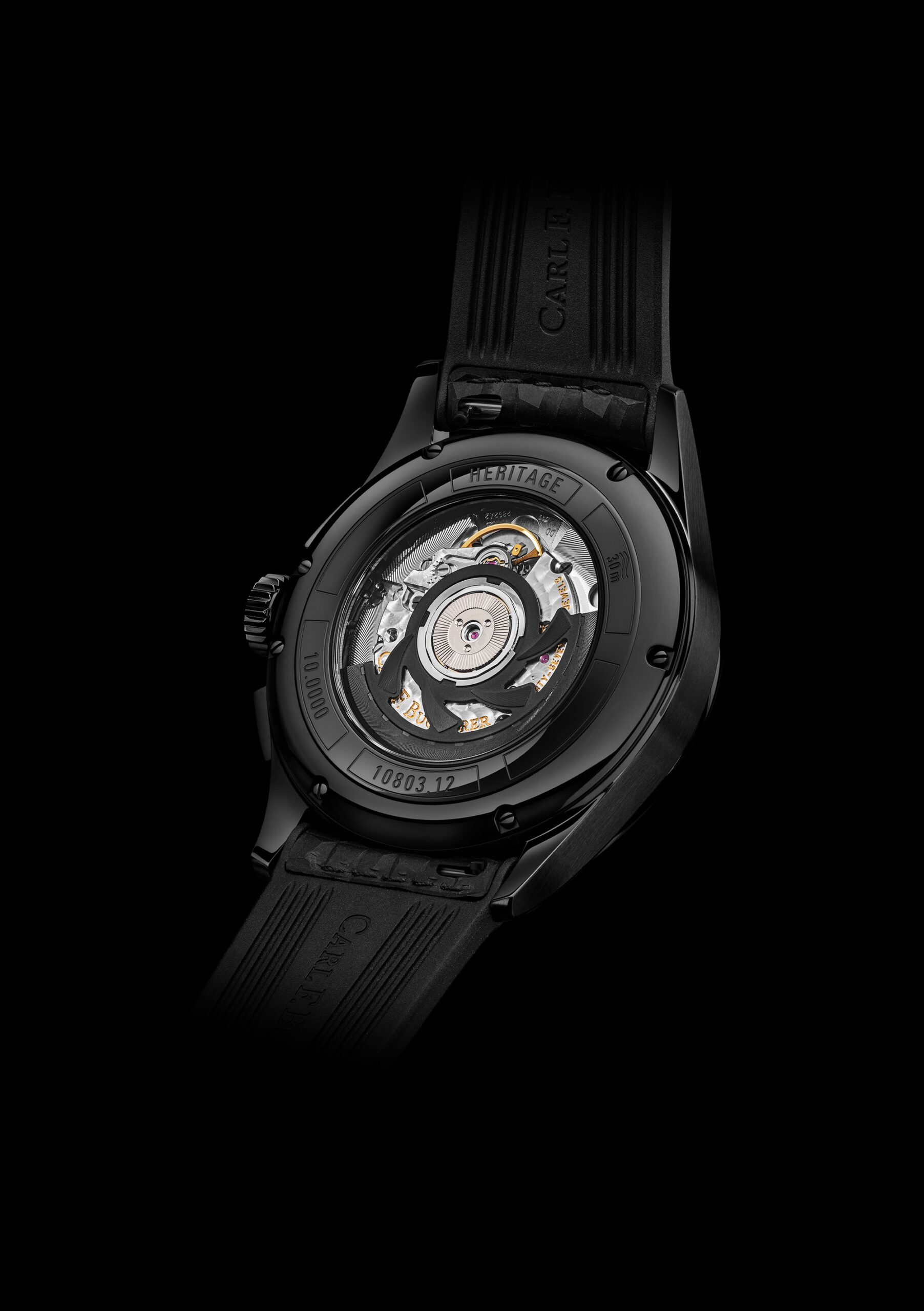 Carl F. Bucherer Heritage BiCompax Annual Black