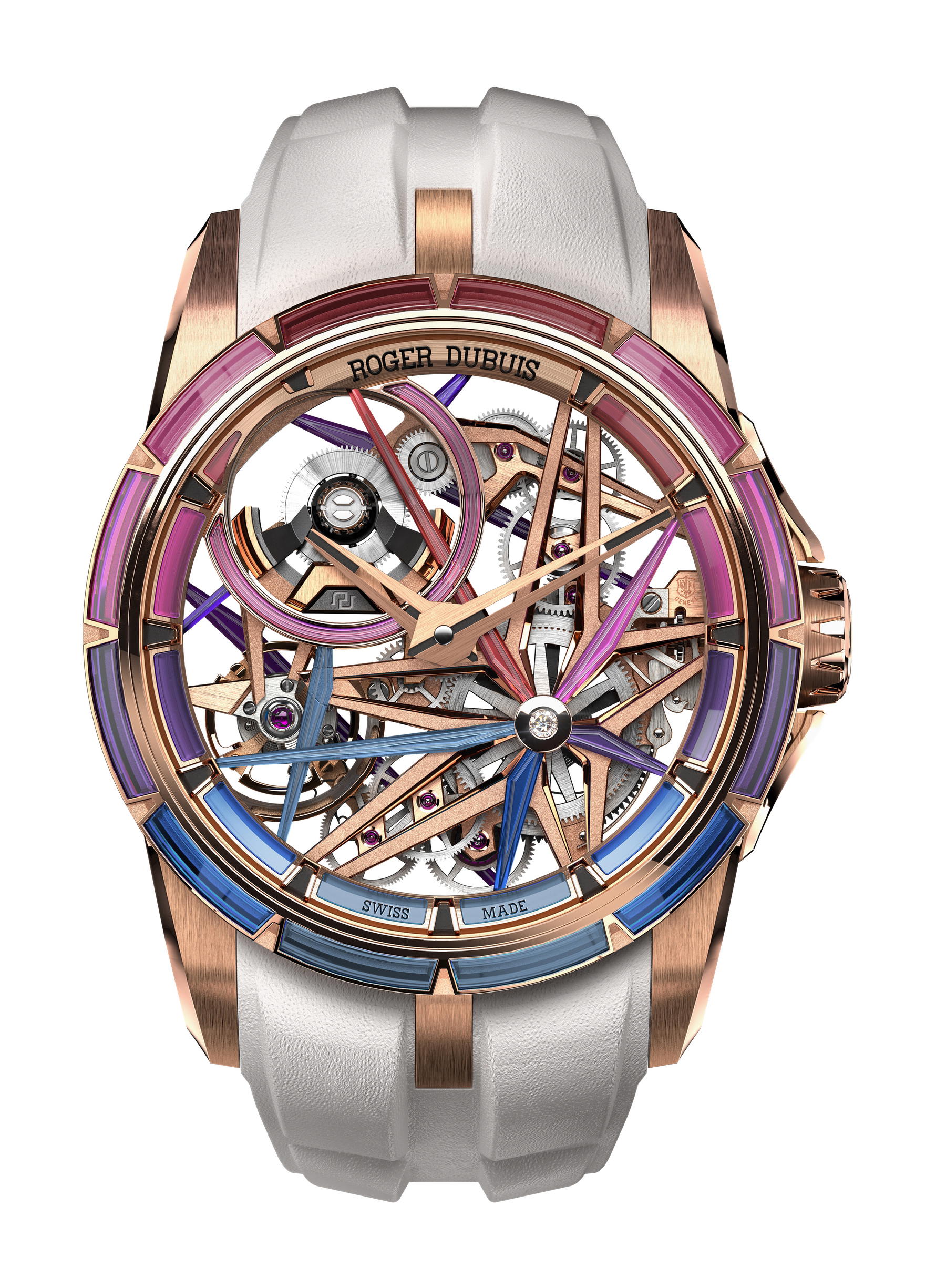 Roger Dubuis Excalibur Monobalancier Blacklight Spin-Stone 42