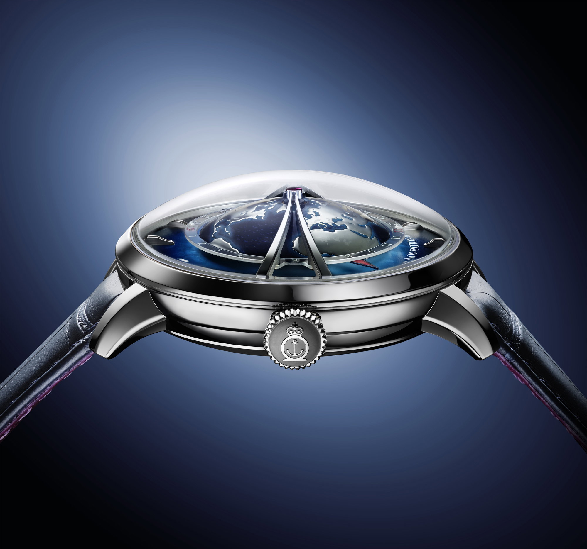 Arnold & Son Globetrotter Platinum