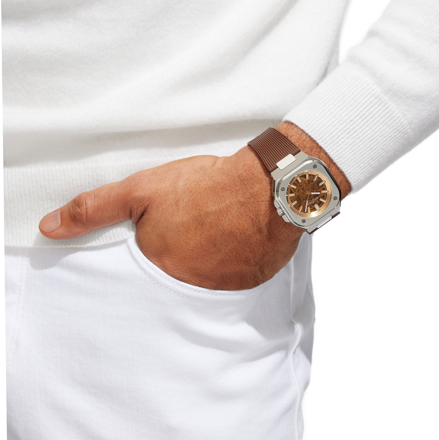 Bell & Ross BR 05 Skeleton Gold