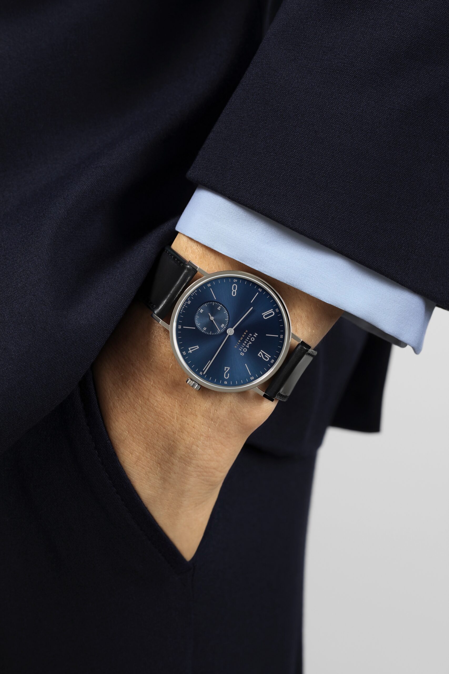 Nomos Glashütte Tangente neomatik 39 Blue Gold