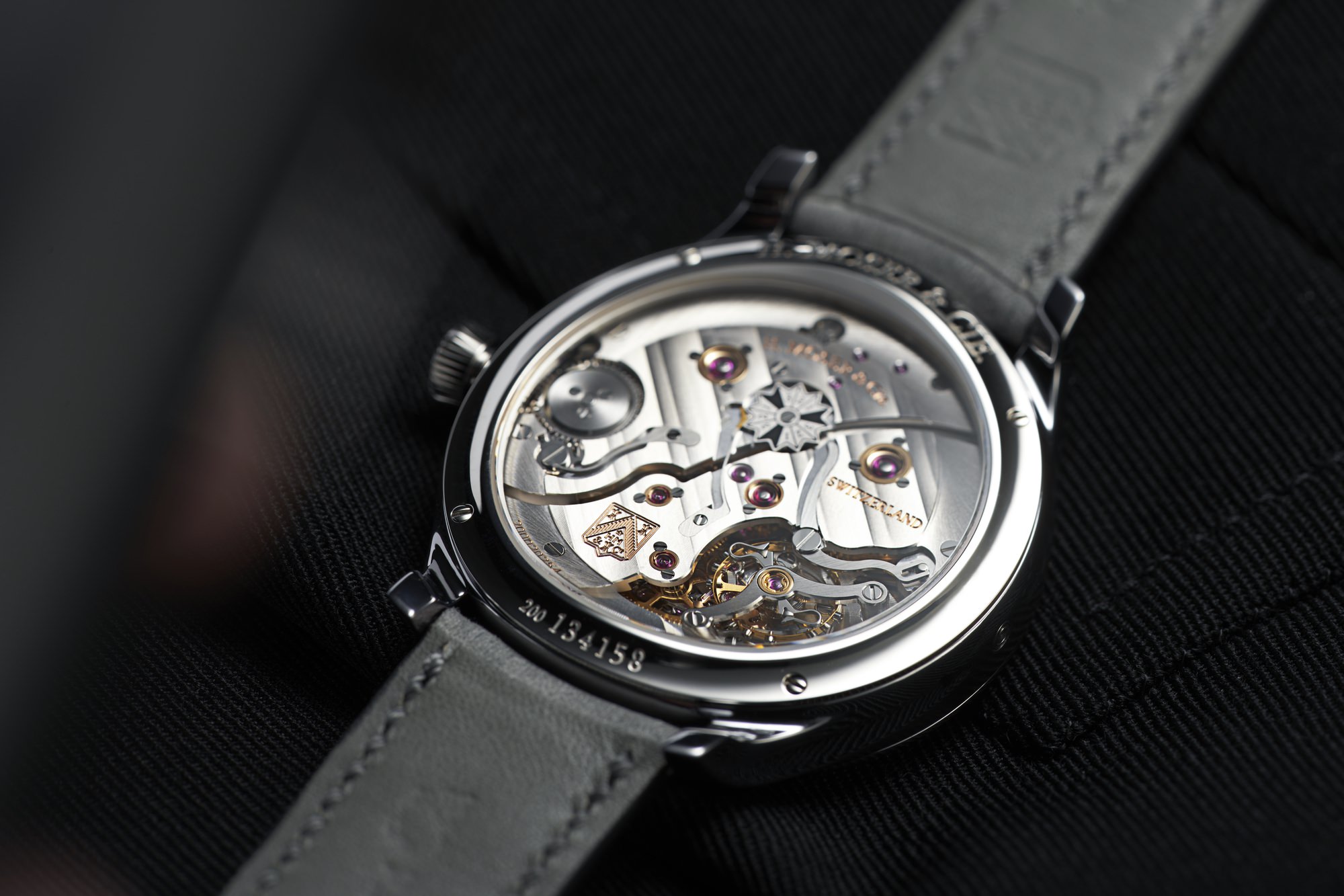 Endeavour Perpetual Calendar Tantalum Blue Enamel - Image 4