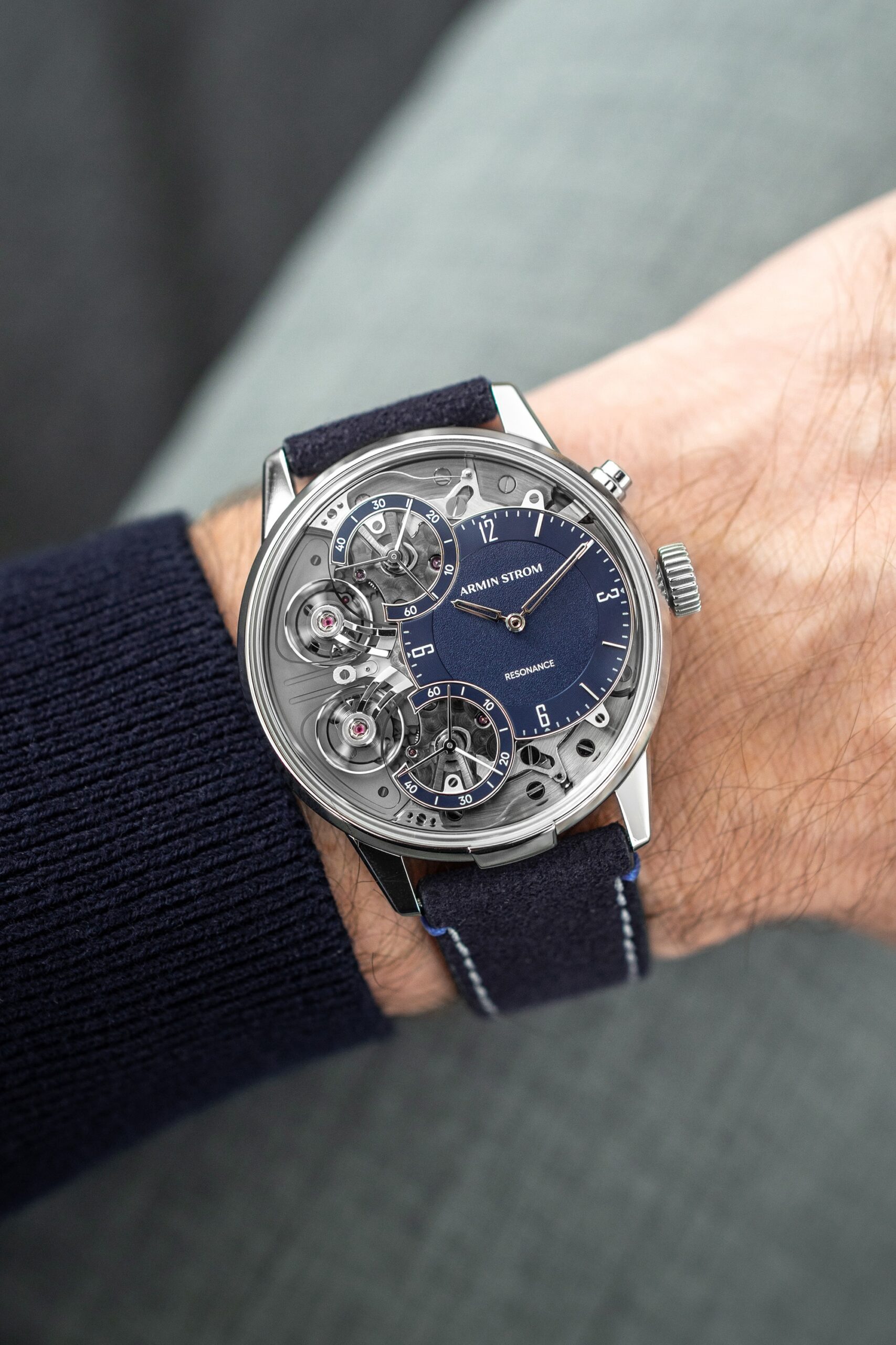 Armin Strom Mirrored Force Resonance Manufacture Edition Blue