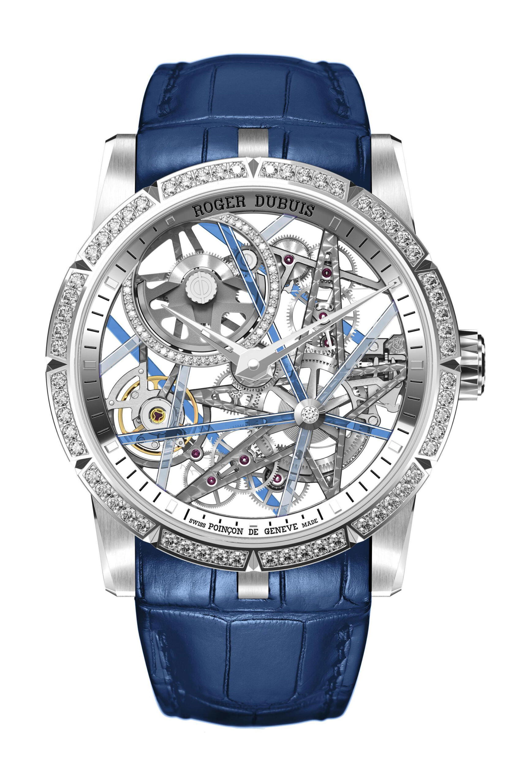 Roger Dubuis Excalibur Monobalancier Blacklight White Gold 42
