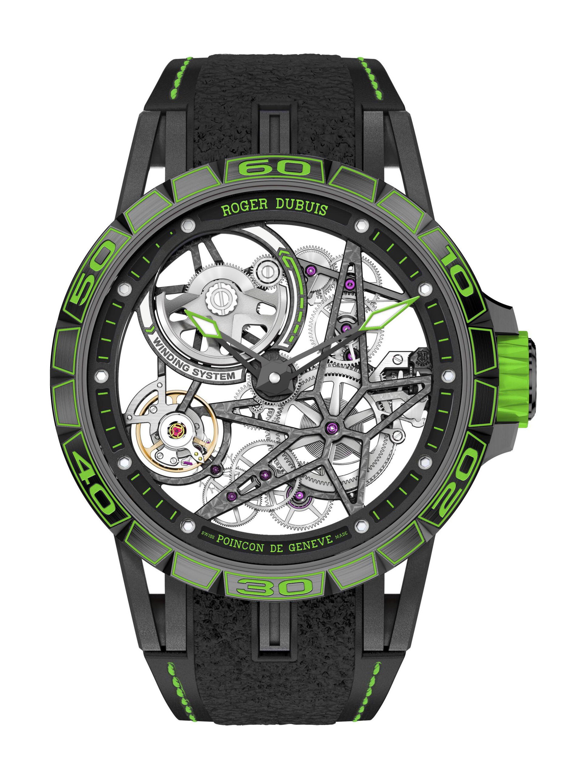 Excalibur Spider Pirelli Black DLC Titanium