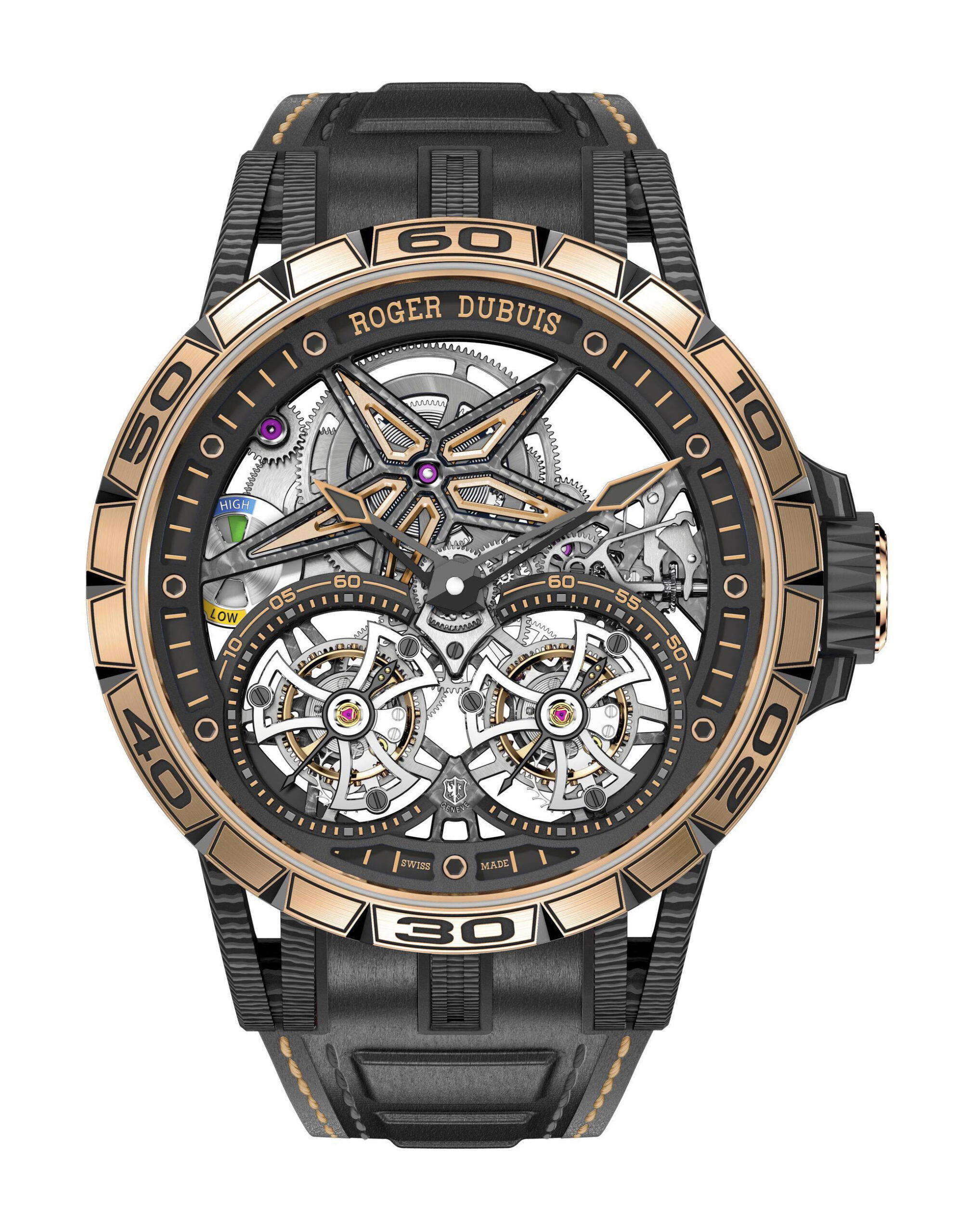 Roger Dubuis Excalibur Spider Double Tourbillon Carbon