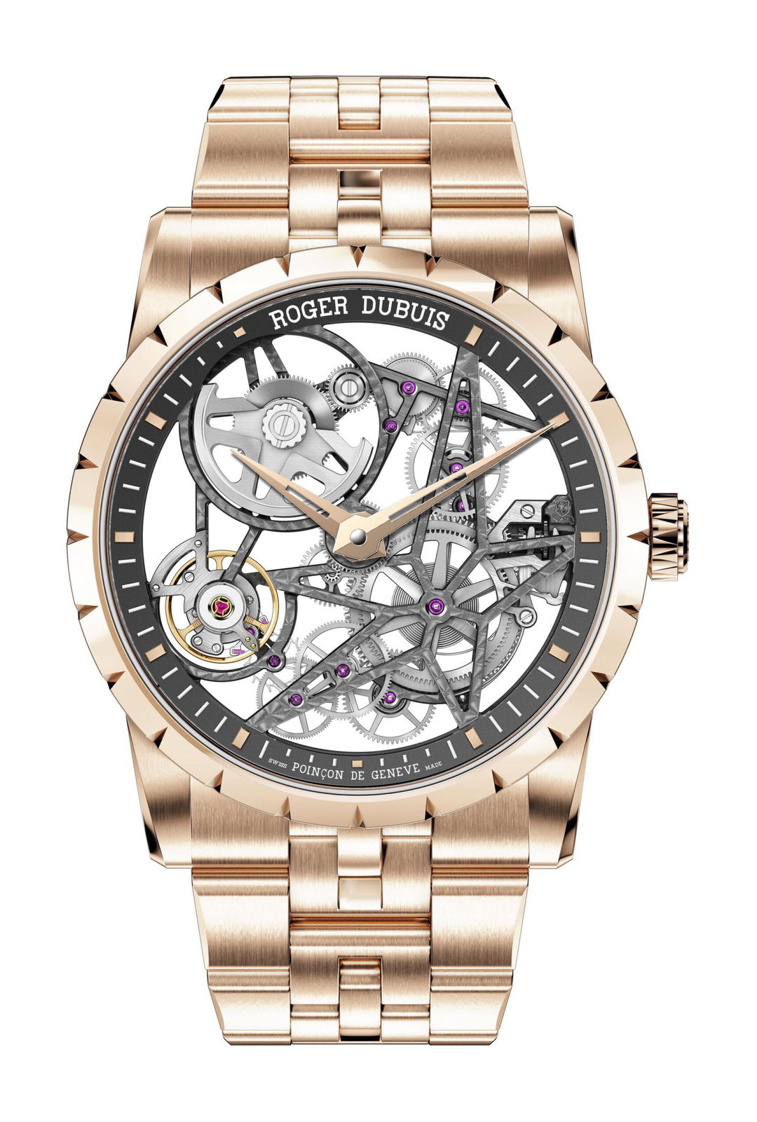 Excalibur Monotourbillon Pink Gold