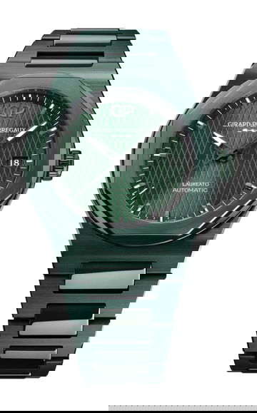Girard-Perregaux Laureato Green Ceramic Aston Martin Edition
