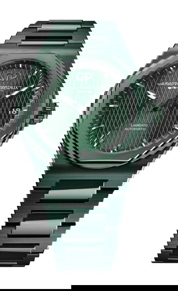 Girard-Perregaux Laureato Green Ceramic Aston Martin Edition