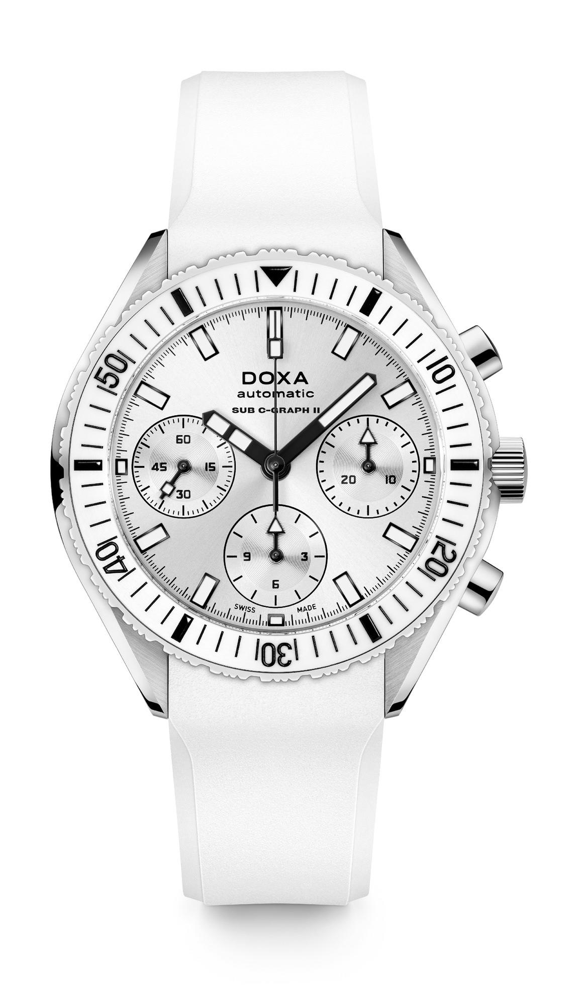 Doxa SUB 200 C-Graph II Whitepearl
