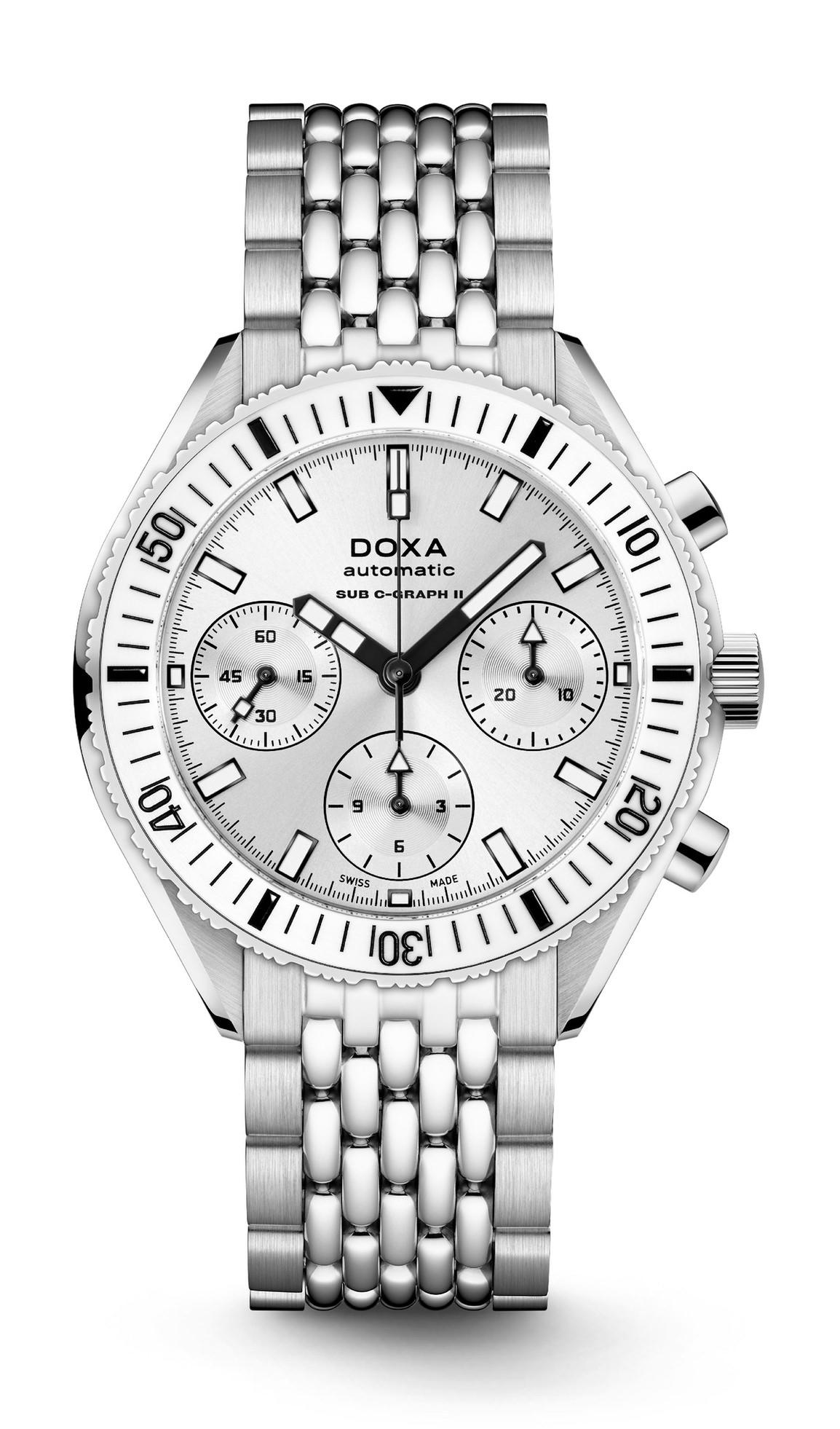 Doxa SUB 200 C-Graph II Whitepearl