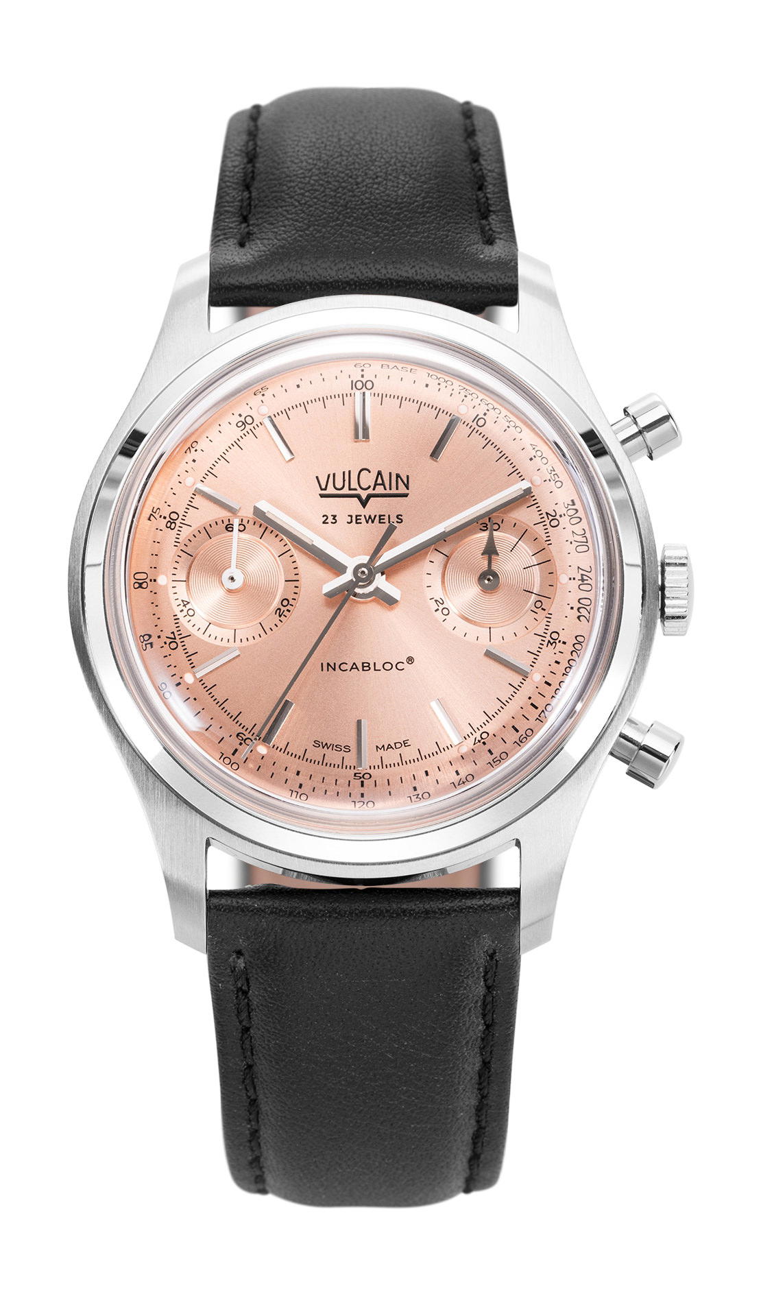 Vulcain Chronograph 1970's Salmon