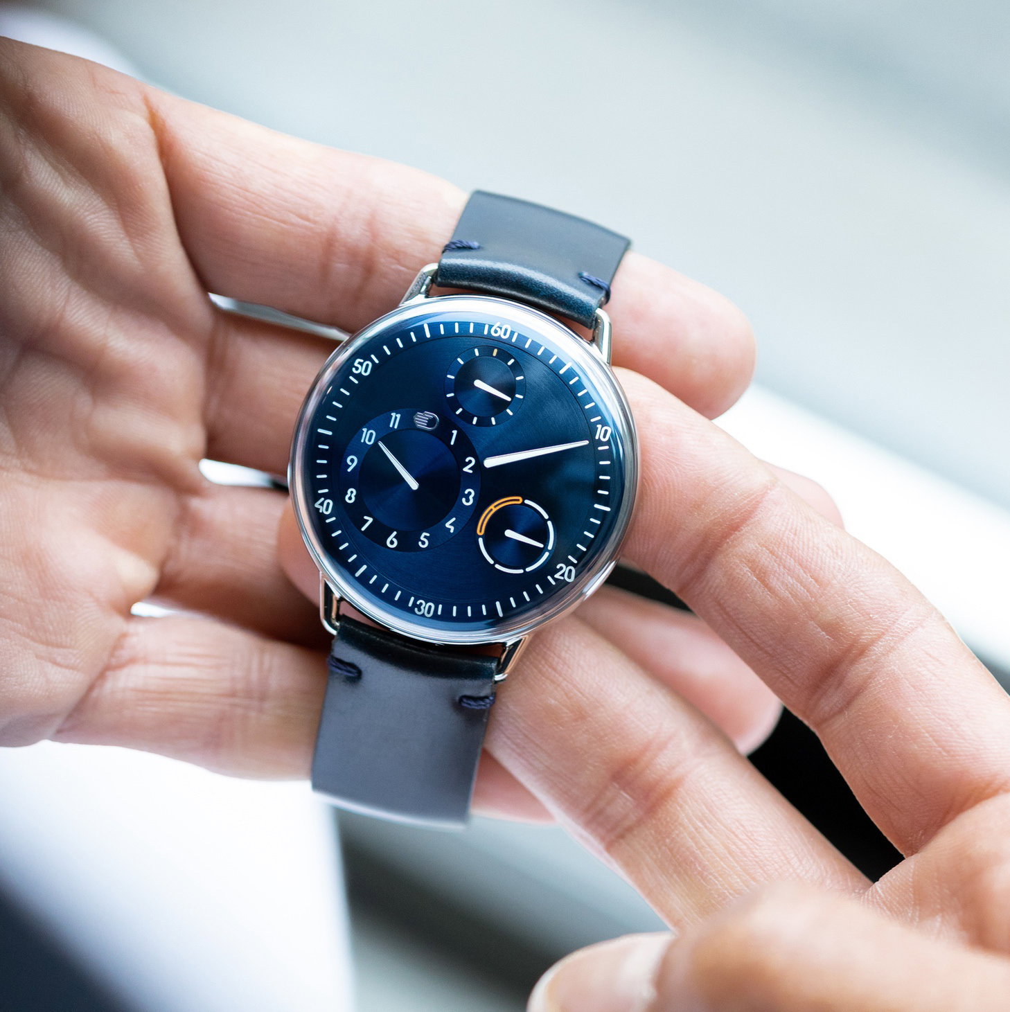 Ressence Type 1° Round Night Blue