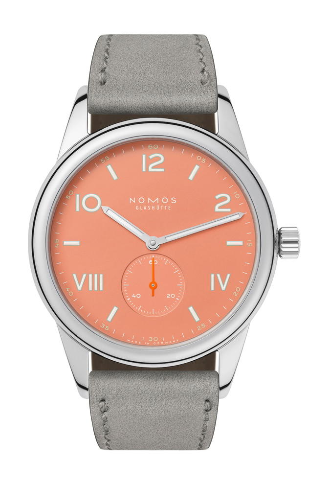 Nomos Glashütte Club Campus 38 Cream Coral
