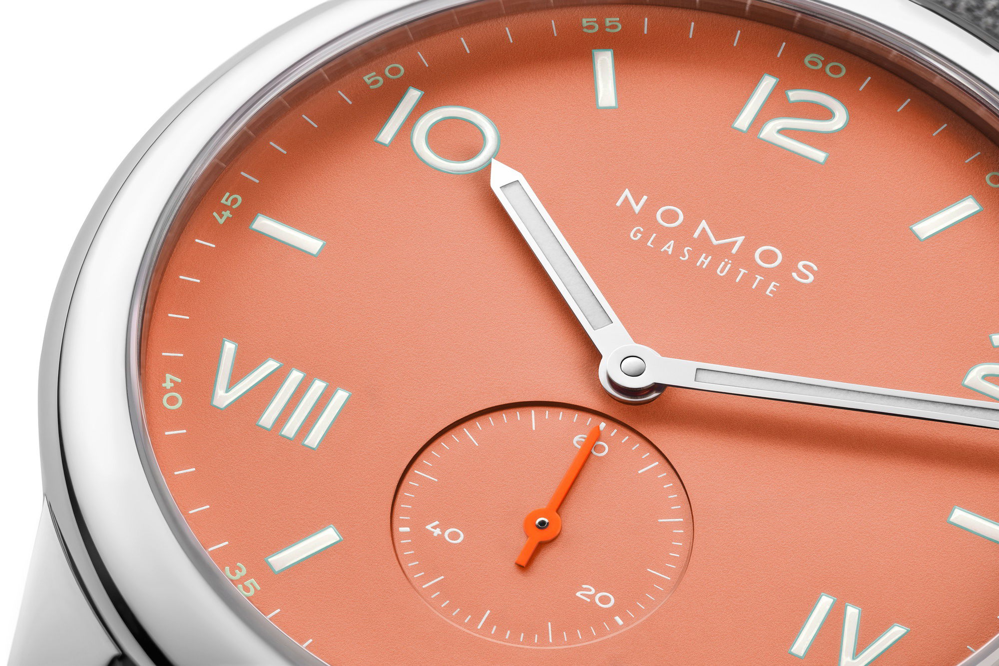Nomos Glashütte Club Campus 38 Cream Coral