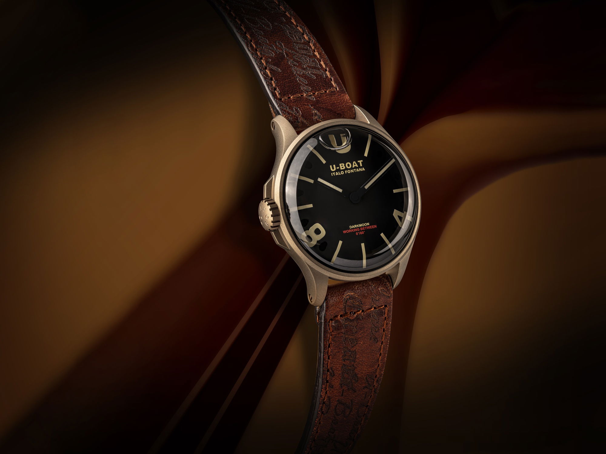 U-Boat Darkmoon 40 BK IP Bronze