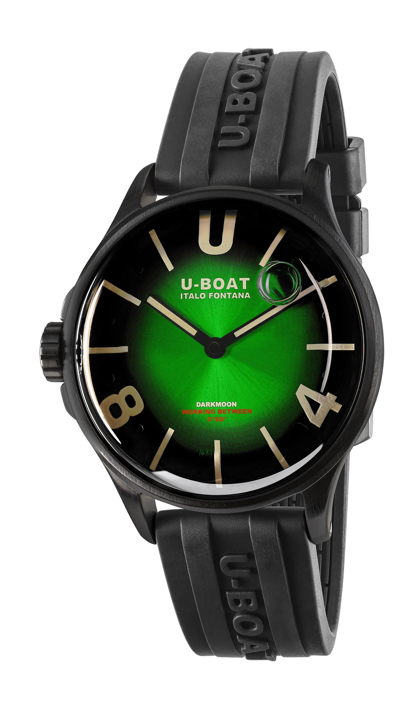 U-Boat Darkmoon 40 Green PVD Soleil