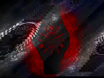 U-Boat Darkmoon 40 SS Red Glass