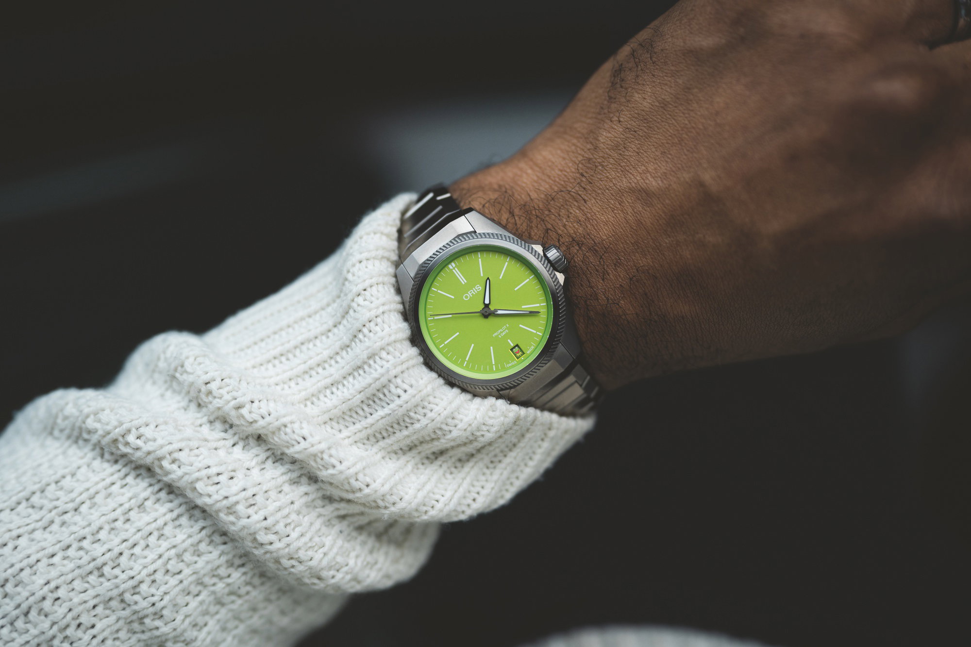 Oris ProPilot X Kermit Edition