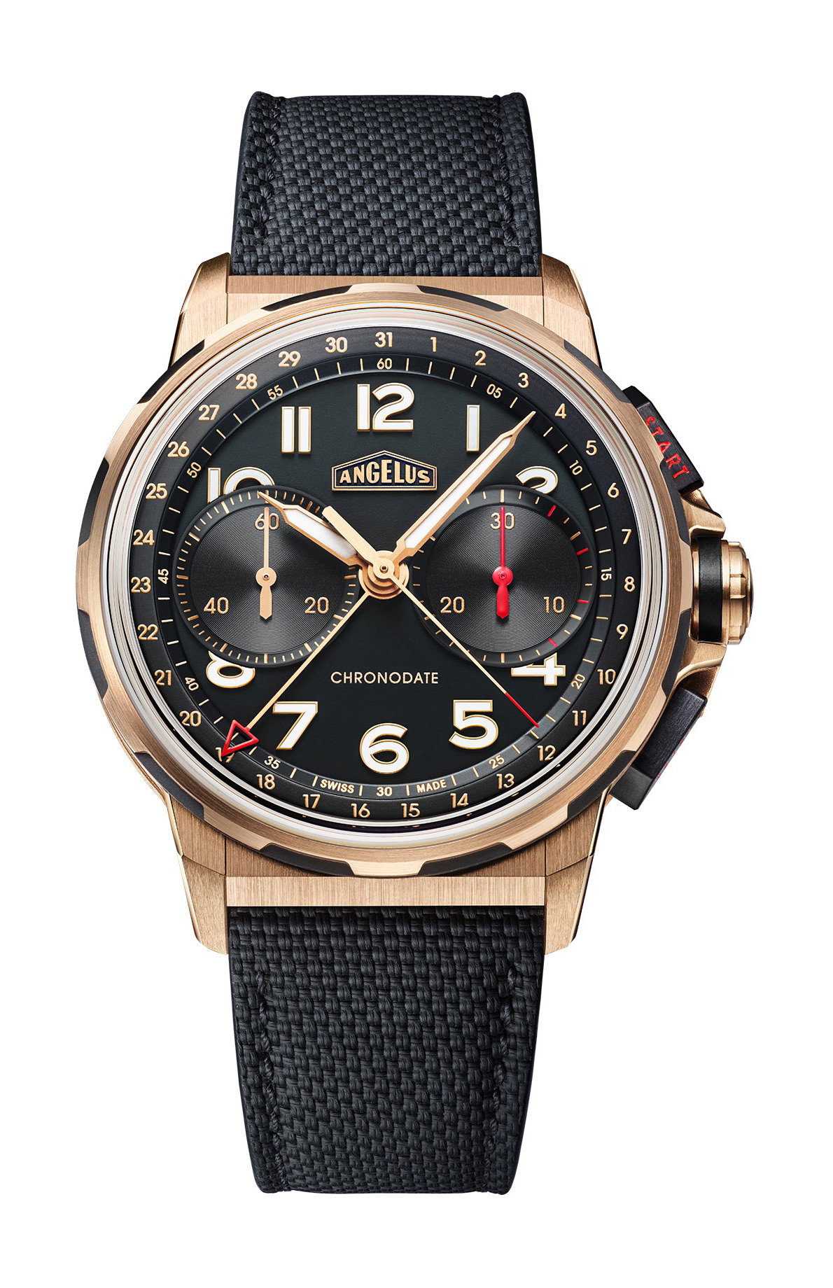 Chronodate Gold Black