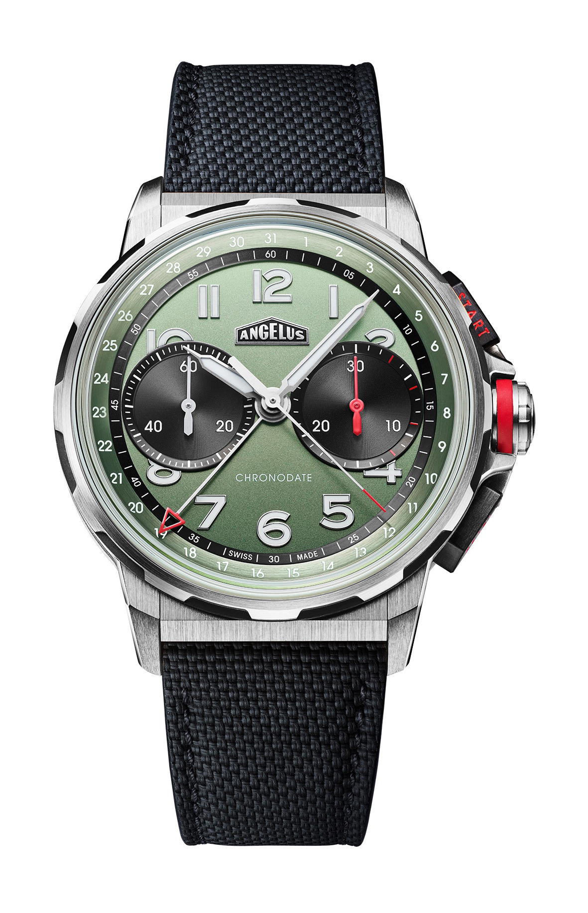 Angelus Chronodate Titanium Green