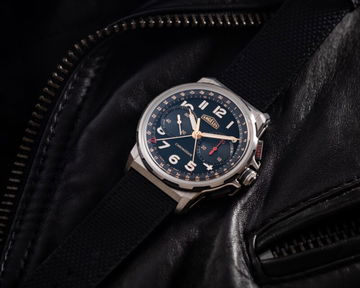 Angelus Chronodate Titanium Black