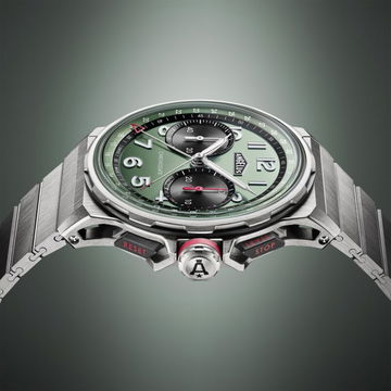 Angelus Chronodate Titanium Green Titanium