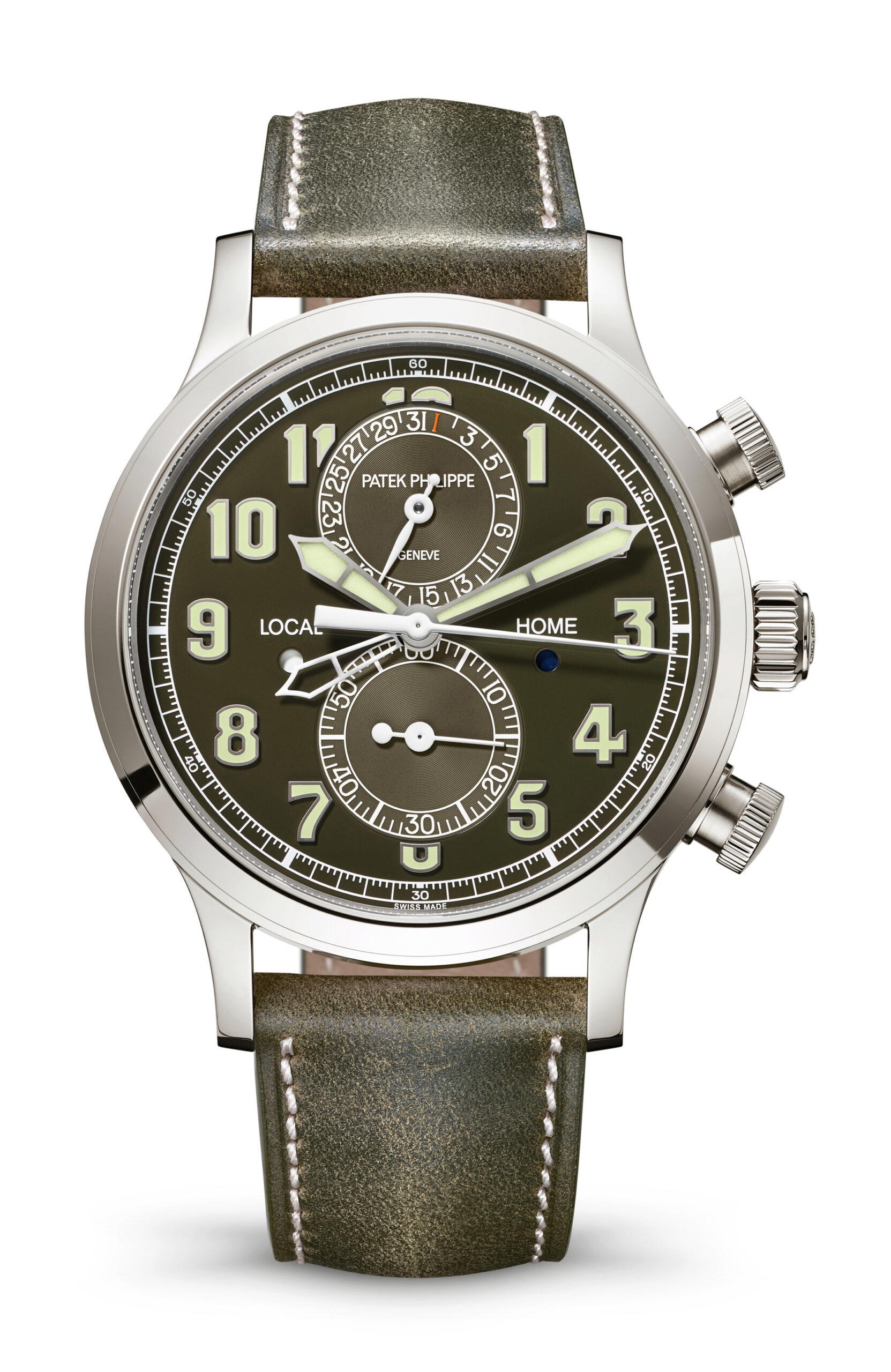 Patek Philippe Calatrava Pilot Travel Time Chronograph