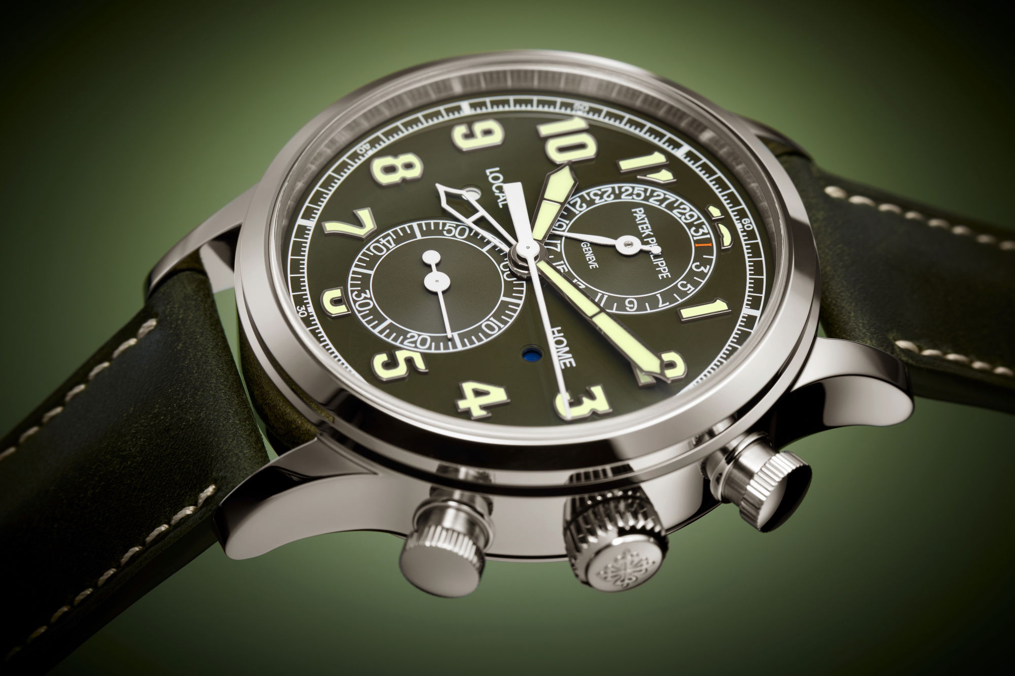Patek Philippe Calatrava Pilot Travel Time Chronograph