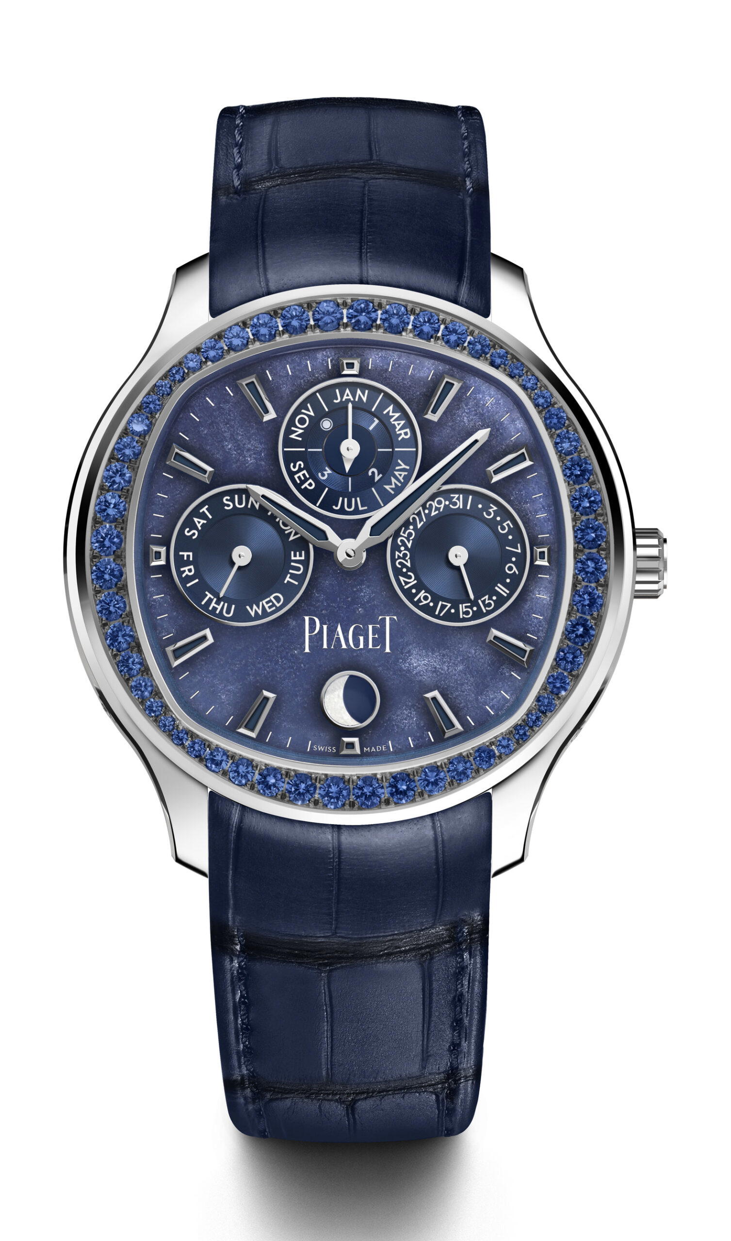 Piaget Polo Perpetual Calendar Obsidian