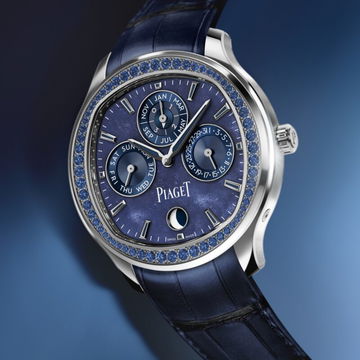 Piaget Polo Perpetual Calendar Obsidian