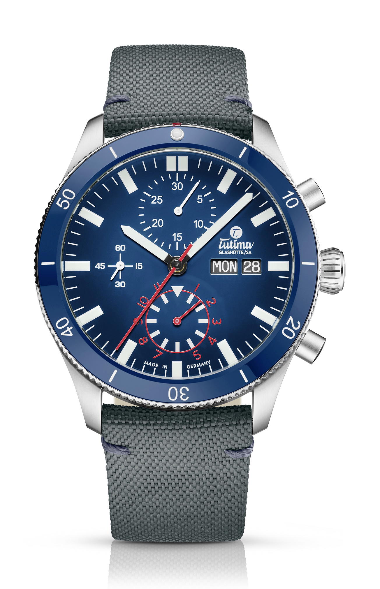 Tutima Glashütte Grand Flieger Airport Chronograph