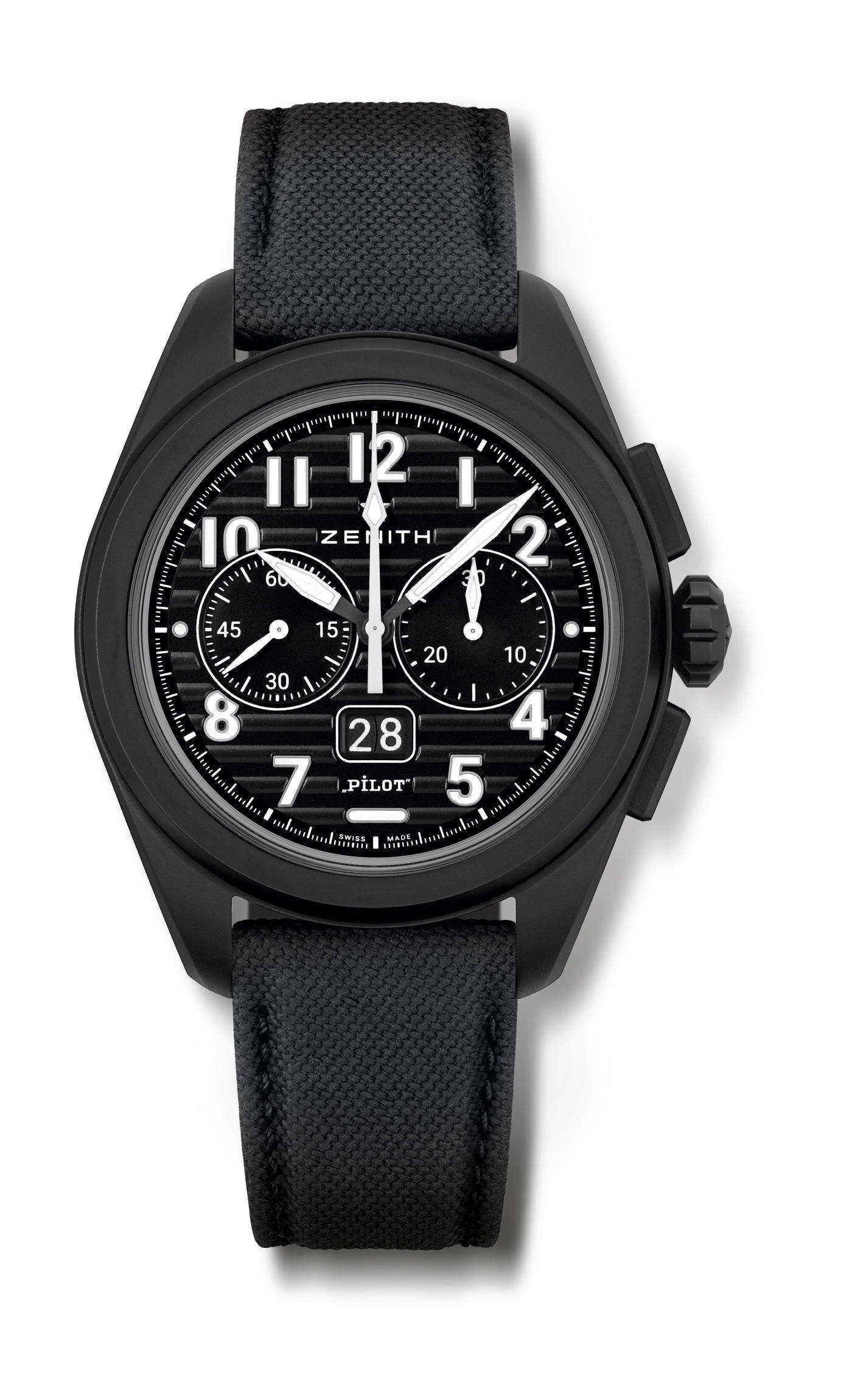 Zenith Pilot Big Date Flyback