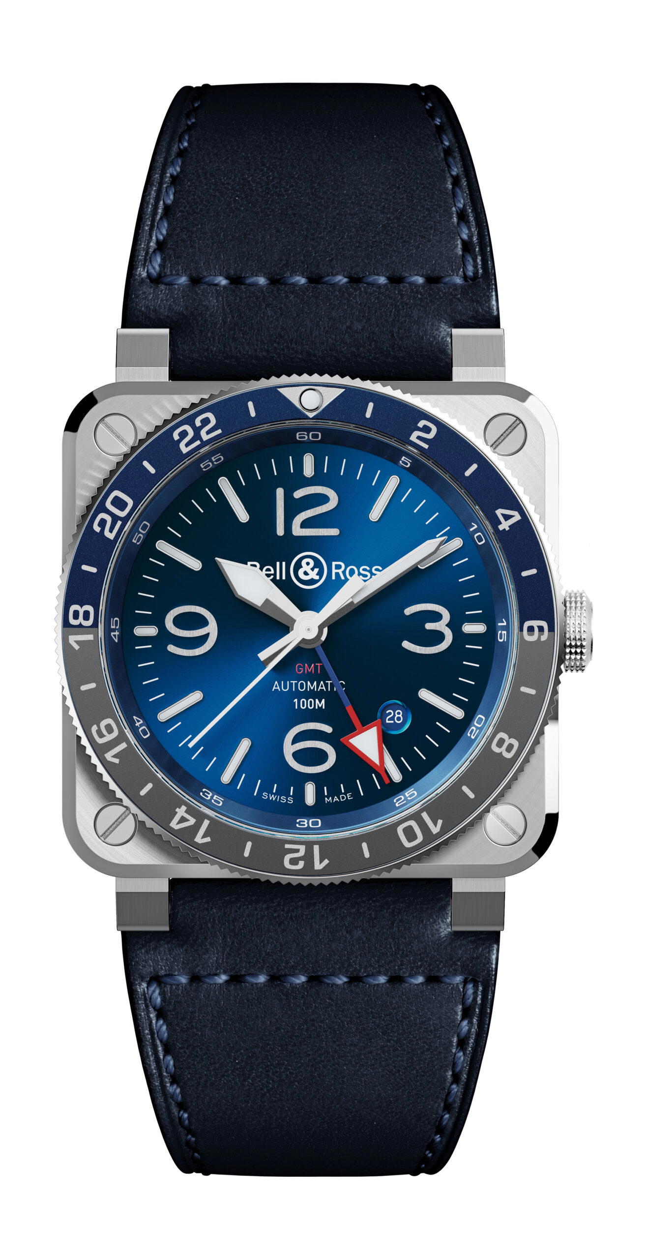Bell & Ross BR 03-93 GMT Blue