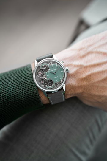 Armin Strom Mirrored Force Resonance Manufacture Edition Green