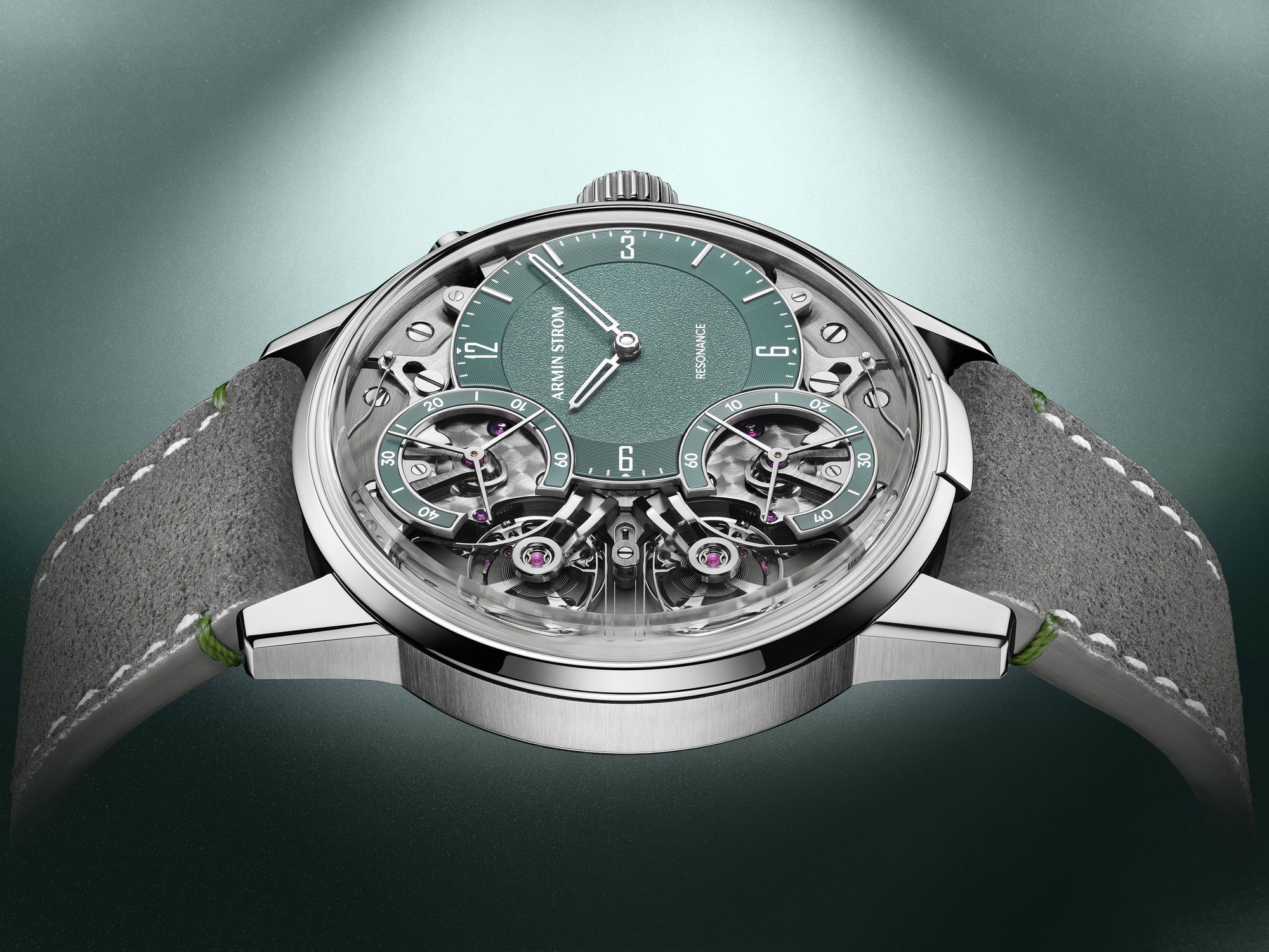 Armin Strom Mirrored Force Resonance – Manufacture Edition Green