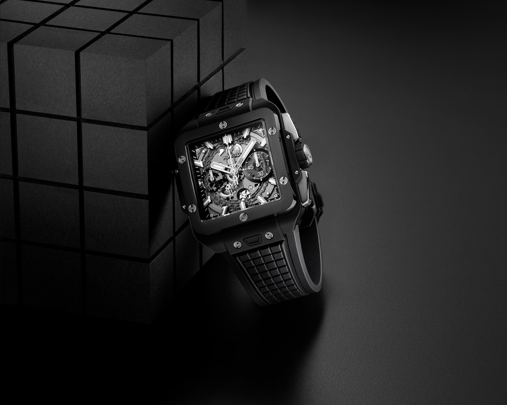 Hublot Square Bang Unico Black Magic