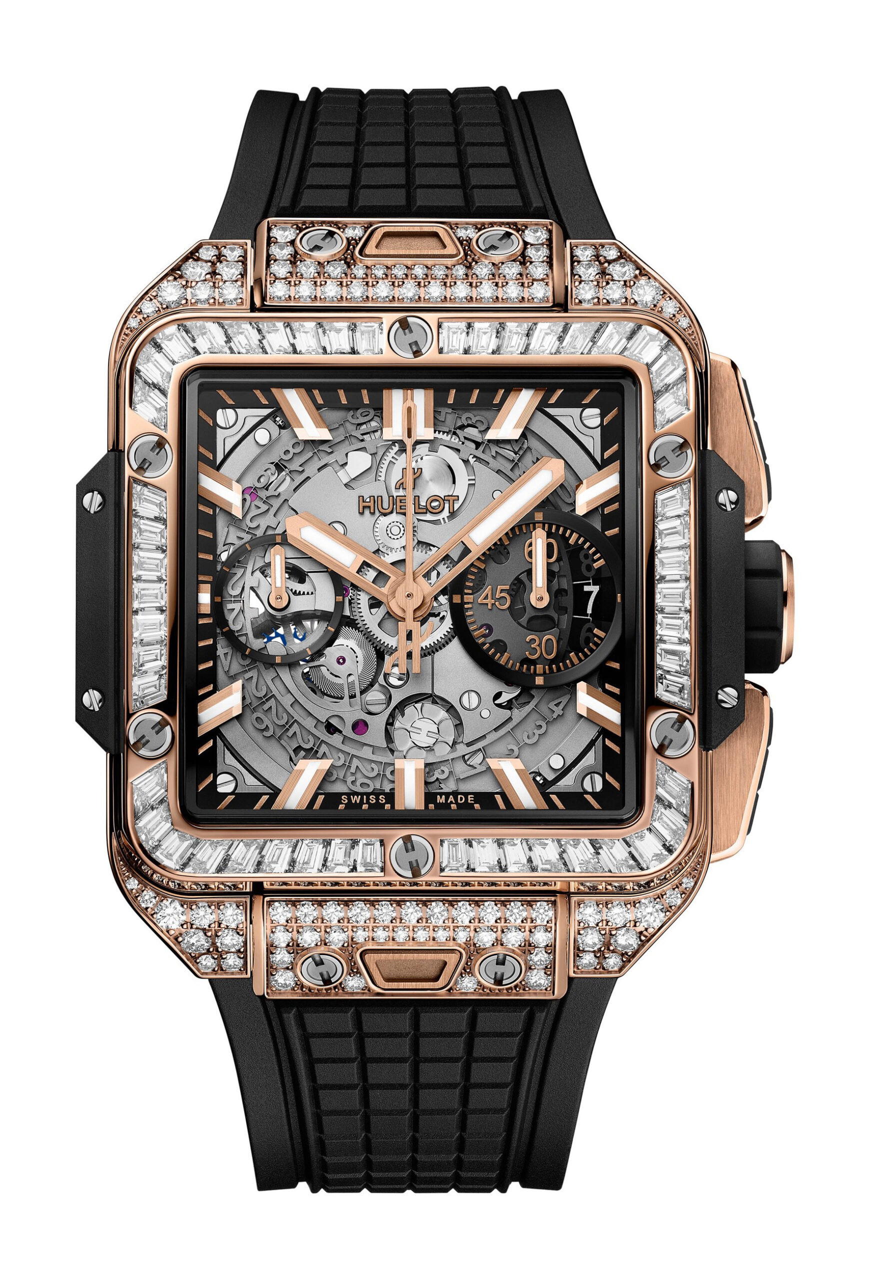 Hublot Square Bang Unico King Gold Jewellery
