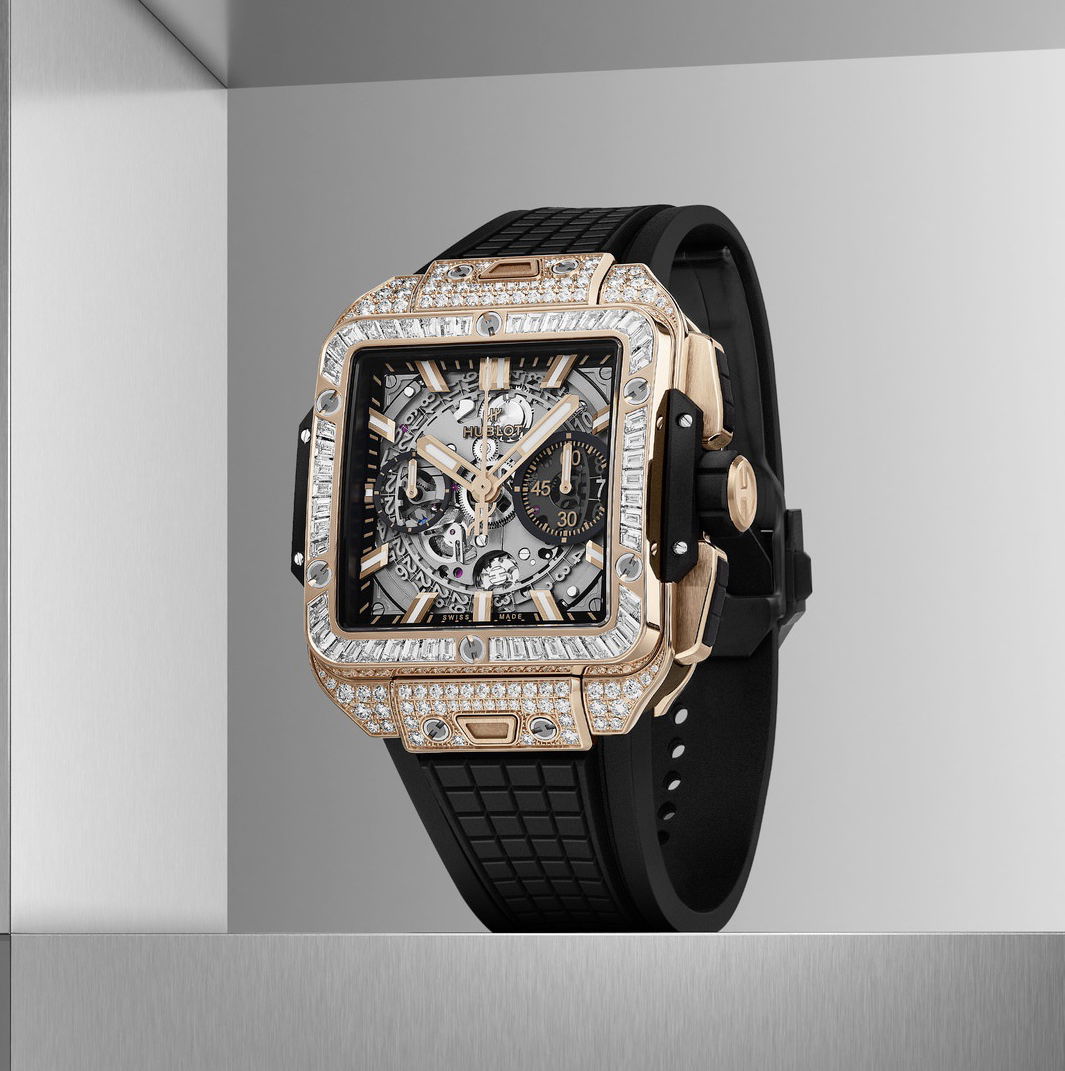 Hublot Square Bang Unico King Gold Jewellery