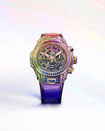Hublot Big Bang Unico High Jewellery King Gold Rainbow