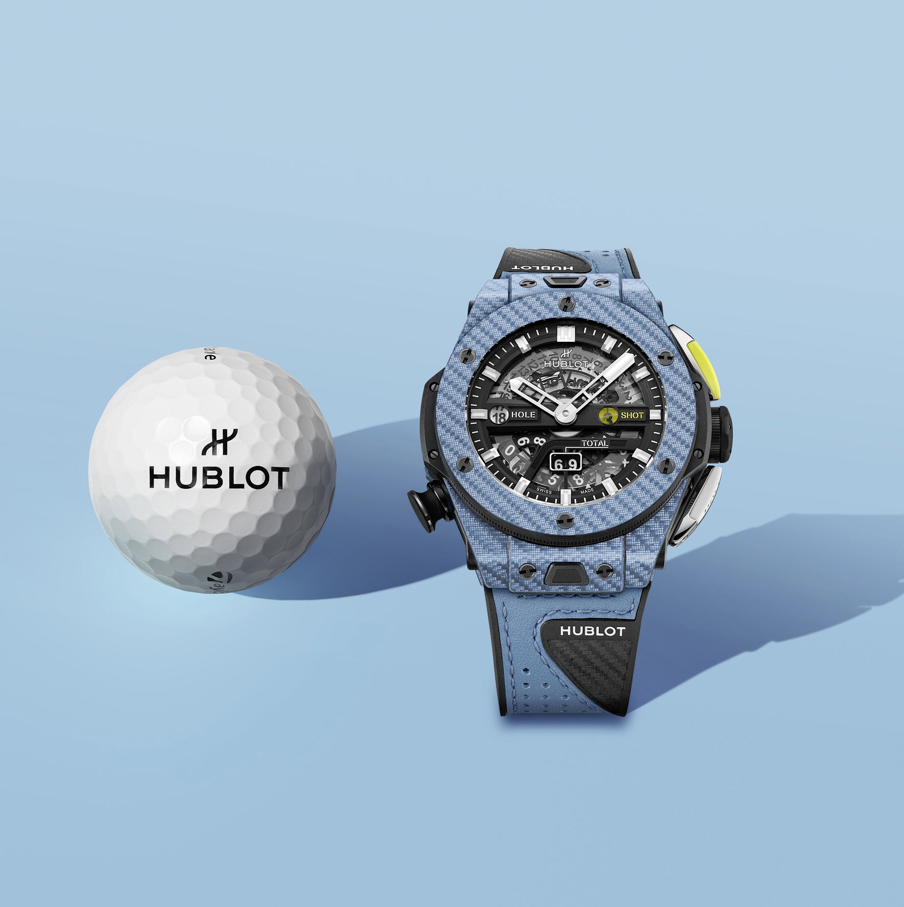 Hublot Big Bang Unico Golf Sky Blue Carbon