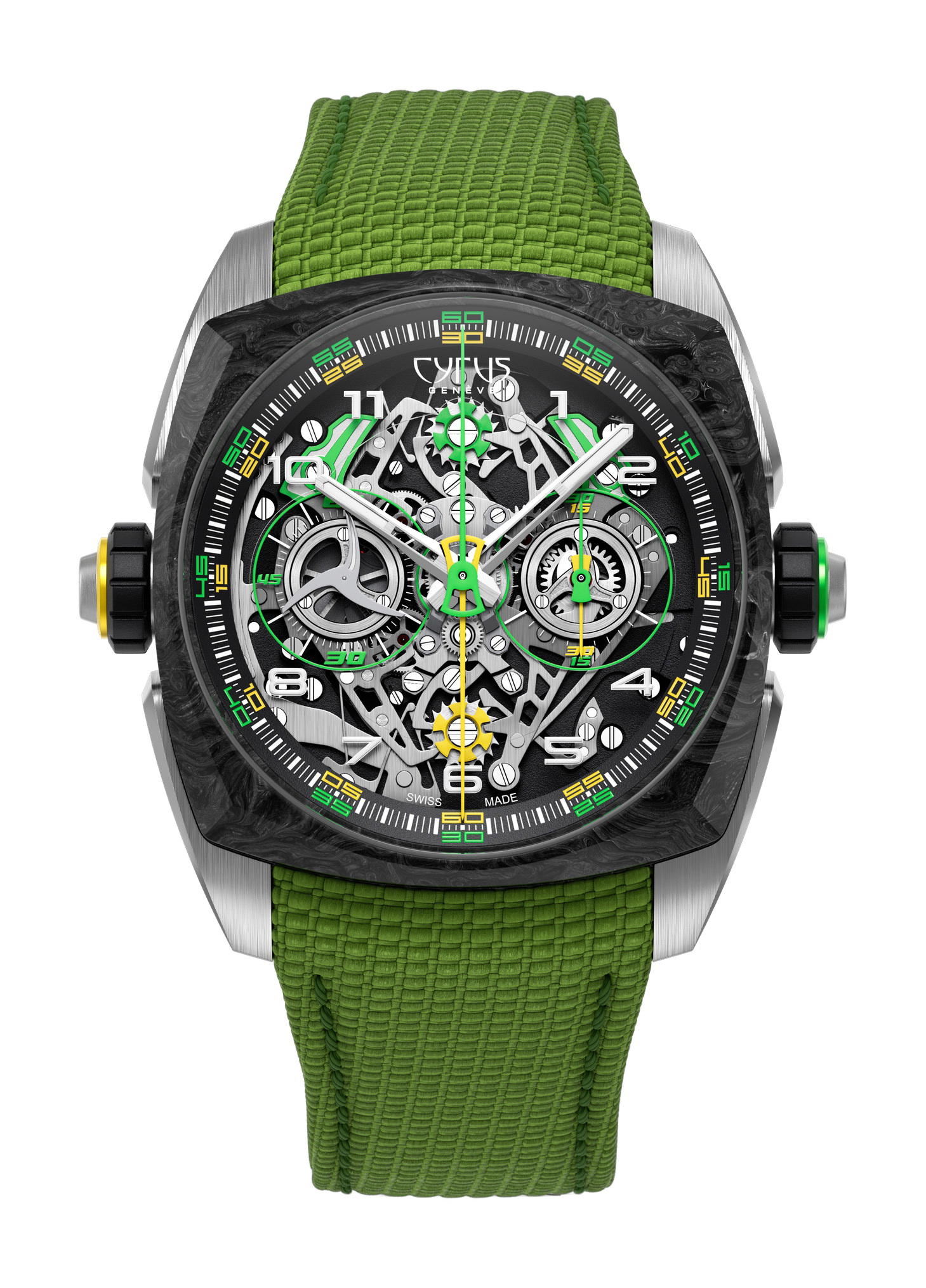 Cyrus Klepcys DICE Lime Carbon