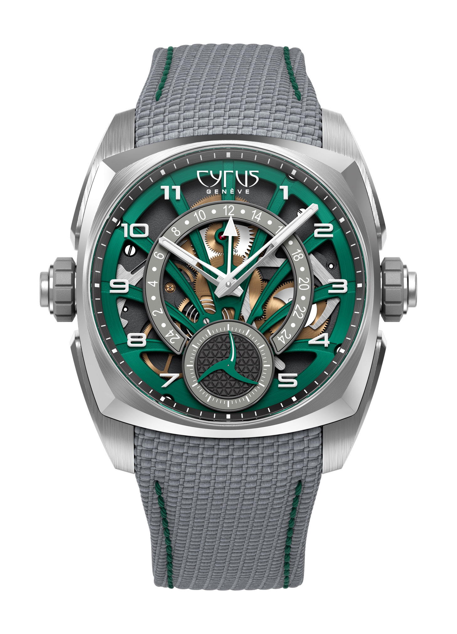 Cyrus Klepcys GMT Palm Green