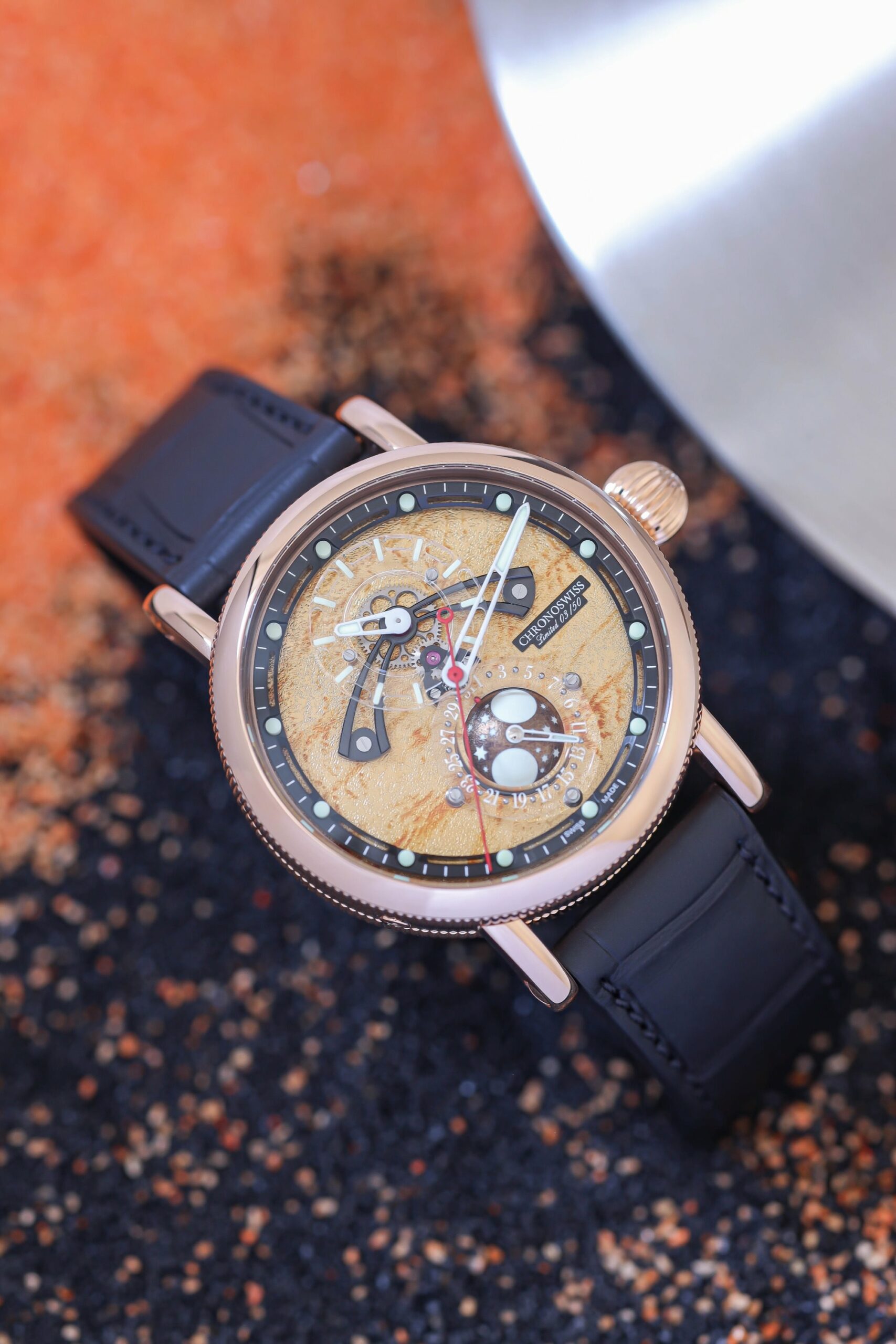 Chronoswiss Space Time Jupiter Gold
