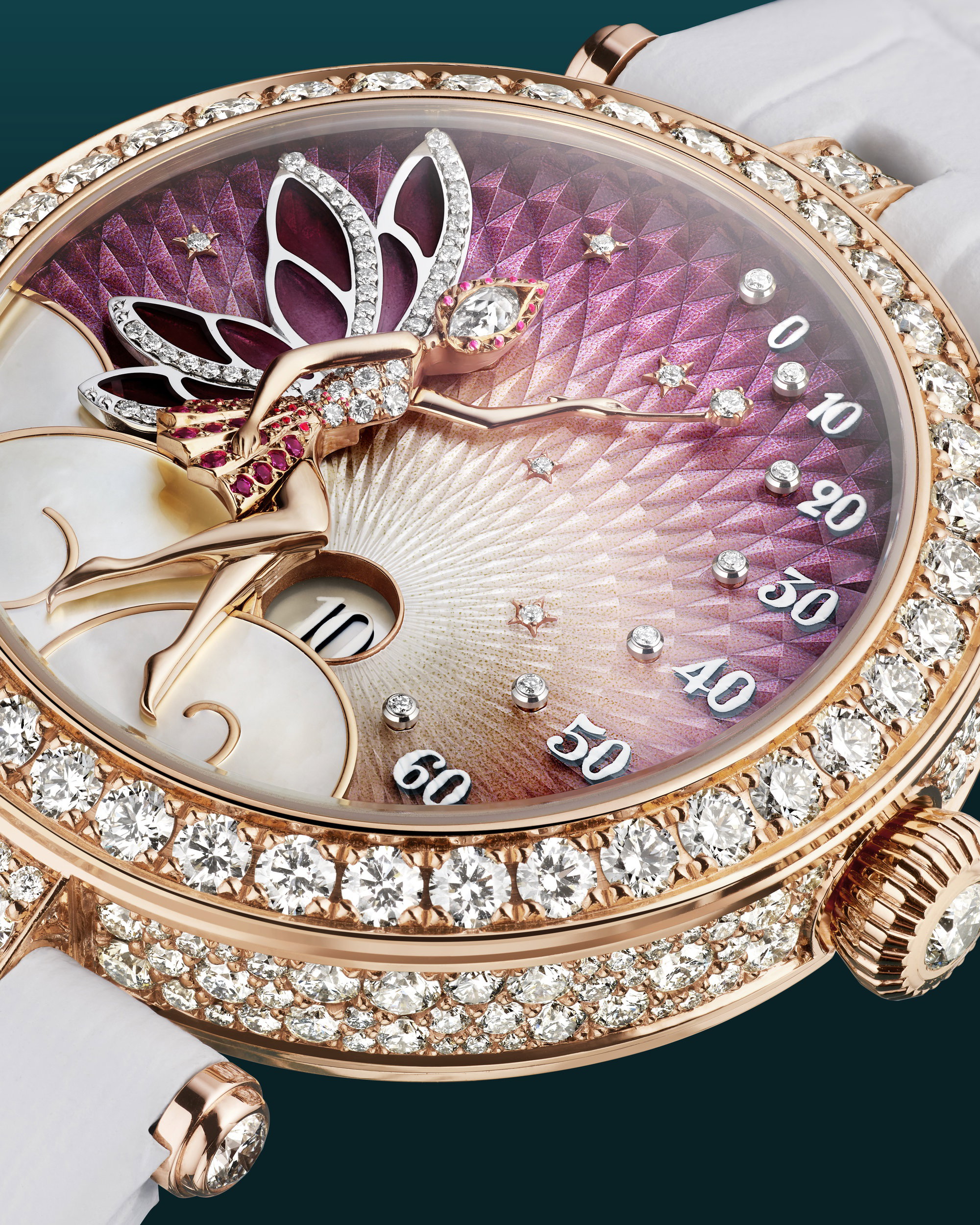Lady Féerie Or Rose Watch - Image 9