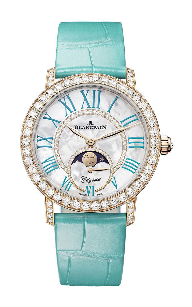 Blancpain Ladybird Colors Phase de Lune